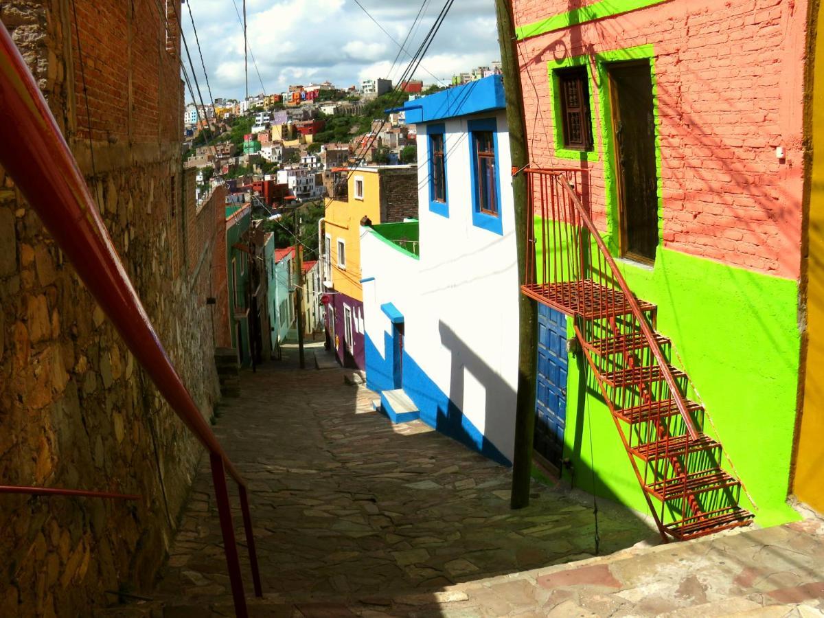 Casa Rofo Acomodação com café da manhã Guanajuato Exterior foto