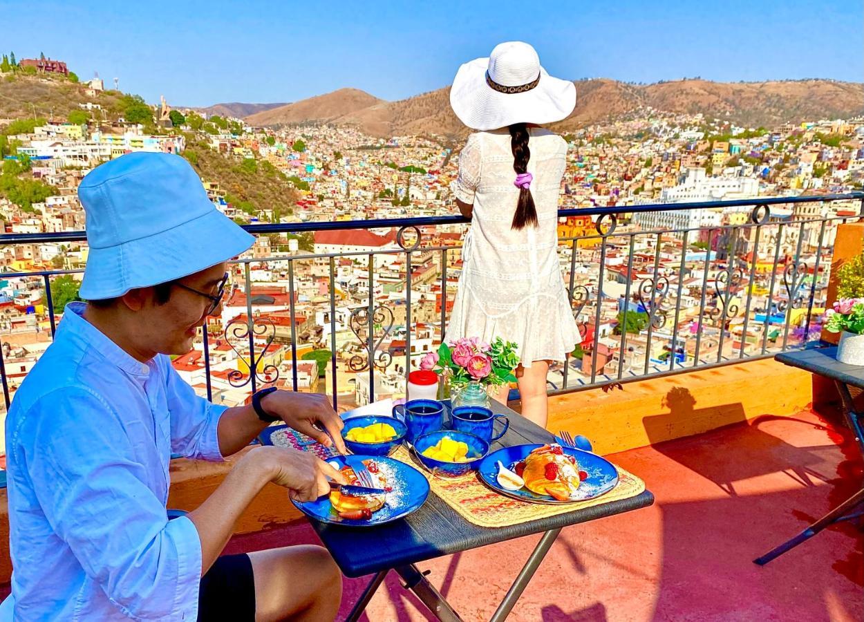 Casa Rofo Acomodação com café da manhã Guanajuato Exterior foto